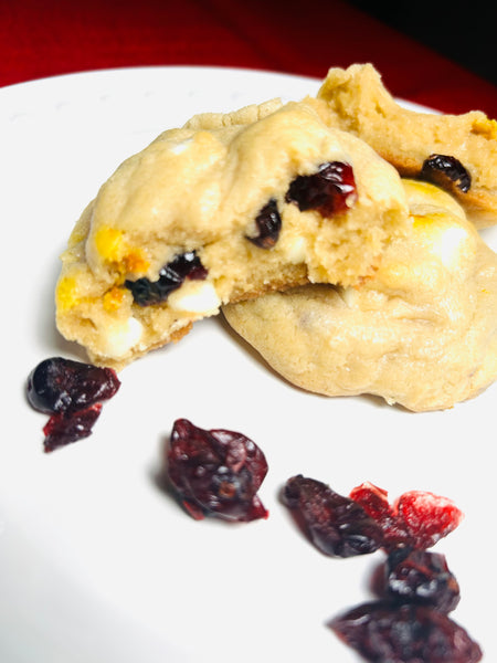 Cranberry Orange Snowfall Cookie – 3 oz
